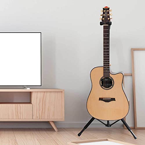 KJGHJ Guitare Stand Délicate Design Instrument De Musique Guitare Stand Électrice Guitar Rack Bass (Color : Black) - Les Beatles, Paul McCartney, John Lennon, RIngo Starr, George Harrison KJGHJ Guitare Stand Délicate Design Instrument De Musique Guitare Stand Électrice Guitar Rack Bass (Color : Black) – Image 5