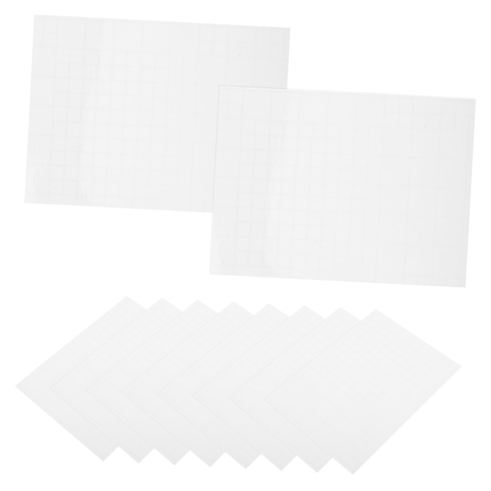 100 Selbstklebende Pvc Fotolaminierfolien 7 Zoll 12,9x18cm Transparent Glatt Wasserfest für Foto und Dokumentenschutz Bürobedarf