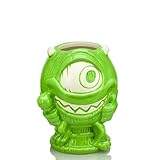 Geeki Tikis Disney Pixar Monster'S, Inc. Mike Wazowski Ceramic Mug | Party Cocktail Tumbler For Liquor And Beverages | Holds 20 Ounces