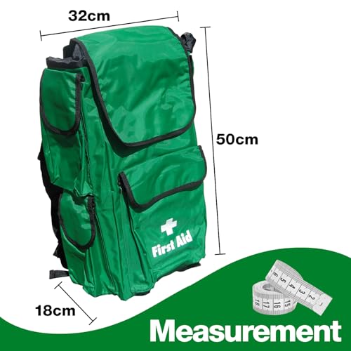 Image of Safety First Aid First Aider Rucksack, Comprehensive Fully Stocked