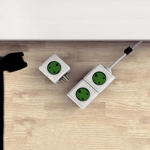 Image of Allocacoc PowerCube, Multiplug Power Socket,Multiport Childproof Socket, 2500 Volts (Original 5 Port)