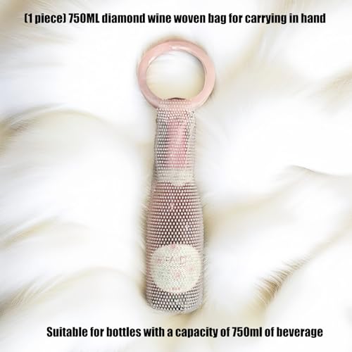 Bolsa de poliéster elegante Greabuy con patrón de diamantes 4