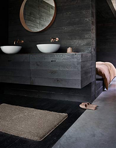 WECONhome Basics Badteppich, Badematte, kuscheliger Flauschiger weicher Flor, rutschfest und...