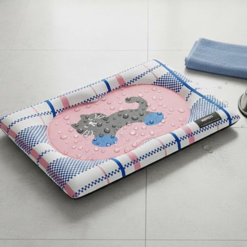 Cojín para mascotas Fonowx colchoneta ergonómica para coche y jaula 5
