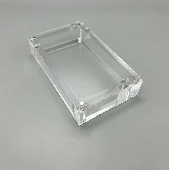 Transparent Storage Magnetic Acrylic Display Box Case Cover for Gameboy Color GBC Console Storage Display Rack