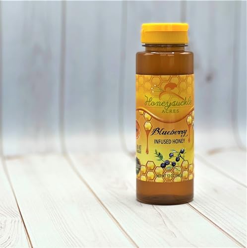 Miel con Sabor a Arándano en Botella Exprimible 12 oz miniatura 1