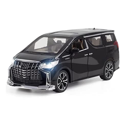Image of DEUSON ECOM 1:24 Alloy Metal Die cast Model Car Alphard Toy Cars for Kids Pull Back with Sound and Light (1:24 Alphard Car) Multicolor