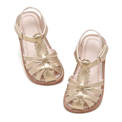 Image of Kiderence Toddler Girls Sandals Little Girls Kids Summer Shoes Toddler Sandals