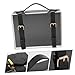 Unomor Elegant Acrylic Bridal Box Groomsmen Box for Wedding Portable Handle Reusable Storage Case