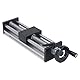 CNC Linearbewegungsschienenführung, M5 200 Mm Hub, Hochpräziser Kugelumlaufspindel Lineartisch, Schiebe Lineartisch Aktuator, Kreuzschiebetisch für DIY CNC Fräser, Graviermaschine