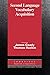 Second Language Vocabulary Acquisition: A Rationale for Pedagogy (Cambridge Applied Linguistics)