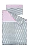 Vizaro - Funda Nórdica y Funda Almohada MaxiCuna 70x140cm -