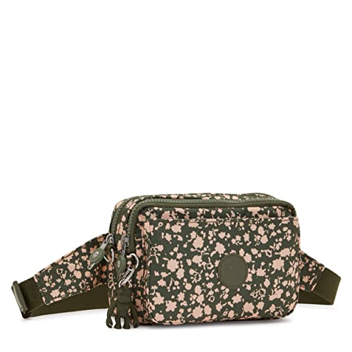 Image of Kipling Women's Abanu Medium Crossbody Bag, Lightweight, Adjustable Nylon Waist Pack with Multi-Compartment Zip Pockets