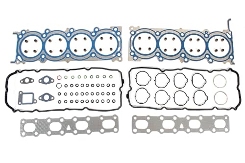 Image of AUCERAMIC Cylinder Head Gasket Set Fit for 2004-2017 Nissan Titan Armada Pathfinder NV2500 NV3500 2004-2010 Infiniti QX56 5.6L 5552CC V8 VK56DE MLS Engine Head Gasket Set HS26372PT