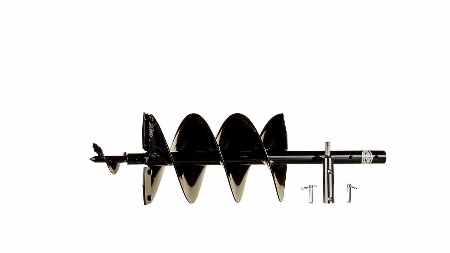 Power Planter Bulb Auger & Bedding Plant Tool - 8x28 Garden Auger Drill Bit with 1/2" Non-Slip Hex Drive, Hand-Welded Planting Auger Gardening Drill, Earth Auger Digging Tools, Up to 28" Deep