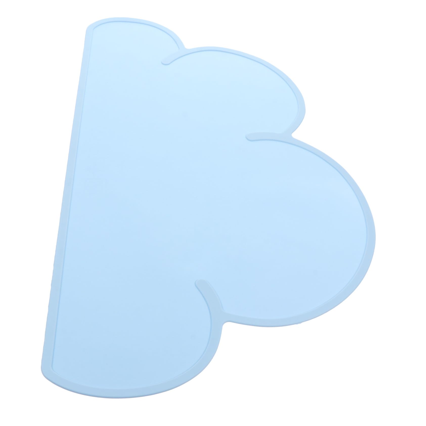 Toddmomy Wear Resistant Silicone Pet Feeding Mat Non Slip Cat Bowl Floor Pad Leak Cats for Preventing Food Spills Cool Comfortable Surface