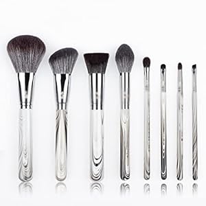 Makeup Brush-8Pcs Marbling Handle Makeup Brushes Series-Synthetic Hair Beauty Tool-Foundation Powder Eyeshadow Pens