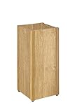 Ursprungsland:UA HAKU Möbel 13322 Schirmständer, Eiche geölt, 20 x 20 x 45