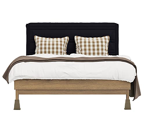 Oakias Bed Risers Brown – Set Of 4 – Adjustable Furniture Risers From 3, 5 Up To 8 Inches – Heavy Duty (Supports Up To 1300 Lbs.) #TOP4