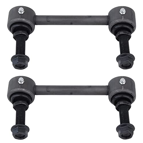 Image of Detroit Axle - 10pc Front End Kit for 2006-2010 Hummer H3 2009-2010 H3T, 2 Upper Control Arms with Ball Joint 2 Sway Bar Links 2 Lower Ball Joints 4 Inner Outer Tie Rods Replacement
