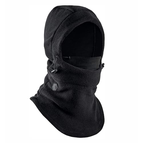 Tough Headwear Fleece Balaclava Ski Mask – Windproof Face Covering – Ski Mask for Cold Weather Gear – Winter Accessories