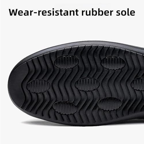 Men's Genuine Leather, Oxfords Classic Business Formal Shoes with Anti-Slip Sole for Wedding, Office & Casual Wear3