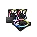NZXT RGB Fan Bundle - F120 RGB Duo Triple Pack and Single F120 RGB Fan - RGB Lighting and Quiet Cooling