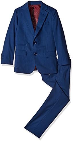 Boys' 3 Piece Two Button Birdseye Suit Set