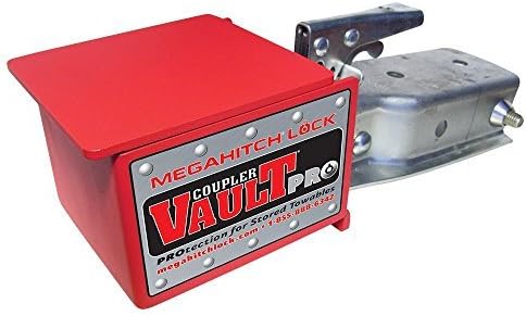 Lock Coupler Vault Pro with 2" ball (Red)