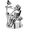 Brubaker Schraubenmännchen Zahnarzt – Handarbeit Eisenfigur Metallmännchen – Metallfigur Geschenk für Zahnärzte, Zahnarzthelfer und Zahnarzthelferinnen