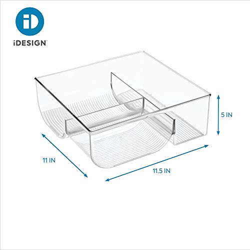 iDesign Binz Box voor deksel, organizer voor dekselopslag, transparant, plastic, 29,18 x 27,74 x 10,46, 1 stuks - Image 7