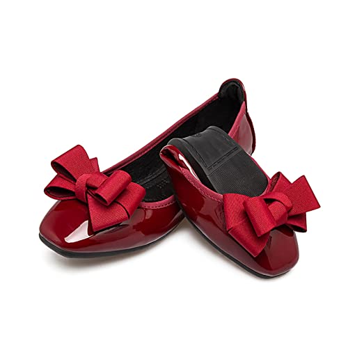 Chaussures plates à bout pointu avec nœud papillon pour exprimer votre féminité