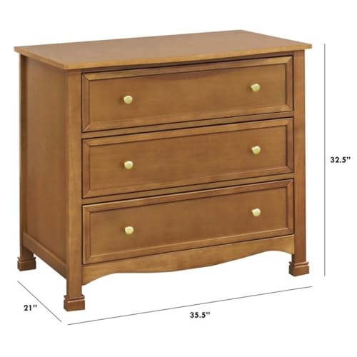 Image of DaVinci Kalani 3-Drawer Dresser in Chestnut