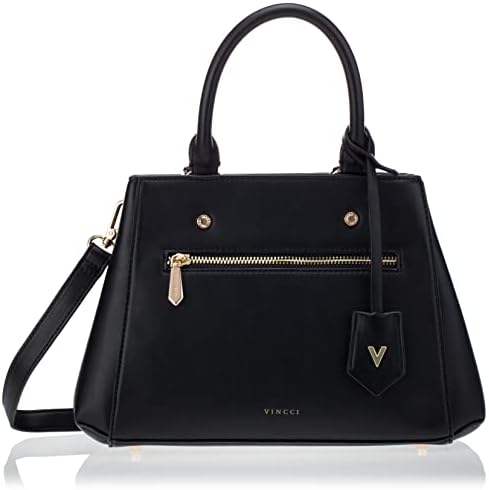 حقيبة عصرية للنساء من فينشي – اسود – 2050016611903، أسود