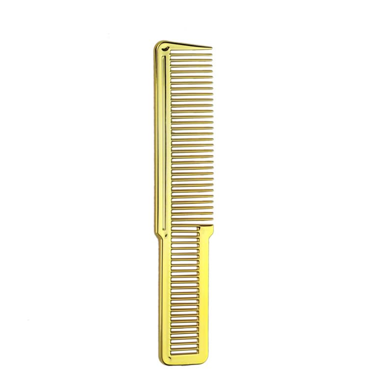 carl vinson® Men & Women Electroplated Multi Color Hair Clipper Styling Salon Hair Comb | Golden-image-25