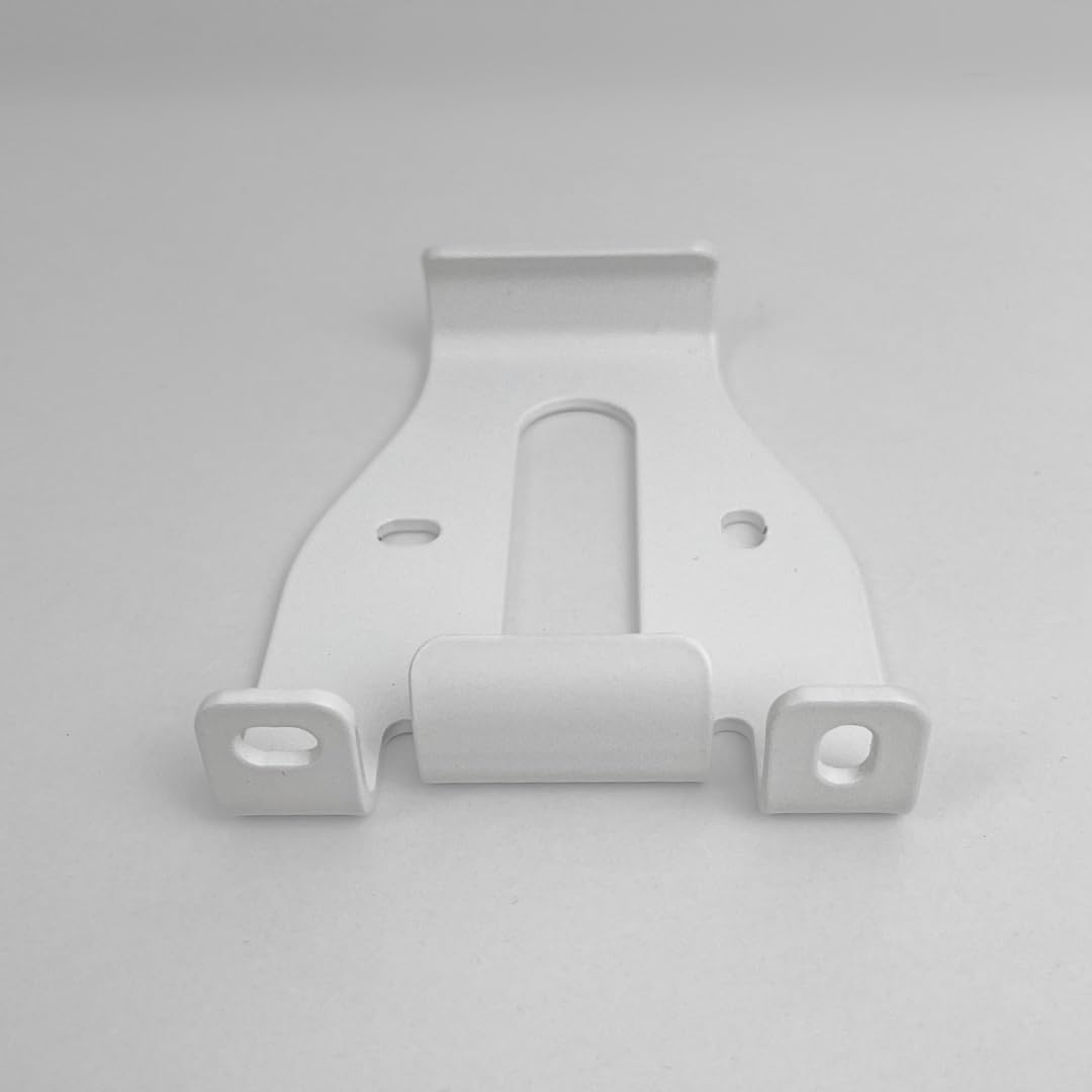 Supporto da parete in metallo per AVM FRITZ!Repeater 3000 / 3000 AX / 6000 - fissaggio al contrario (upside down) in alluminio (bianco) - Made in Portugal