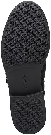 Clarks Women's Camzin Pace Oxford, Black Nubuck, 9 Wide | Image 7