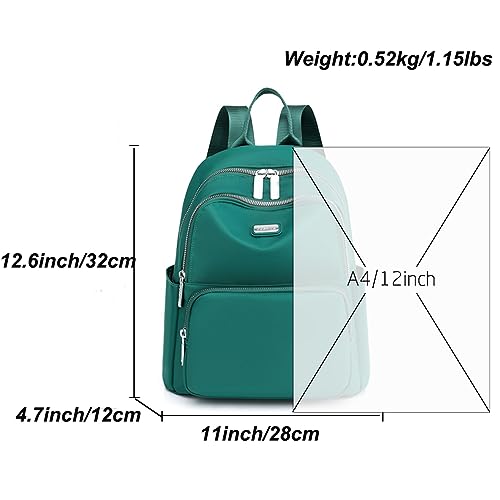 JIANLINST Rucksack Damen Klein Schulrucksack Cityrucksack Leichtgewicht Wasserdicht Reiserucksack Casual Daypack Taro lila