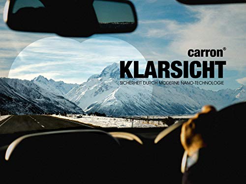 carron Nanoversiegelung Auto Frontscheibe polieren Scheibenversiegelung für Lotuseffekt + Steinschlagschutz wie unsichtbarer Scheibenwischer Abperleffekt (US-Patent)
