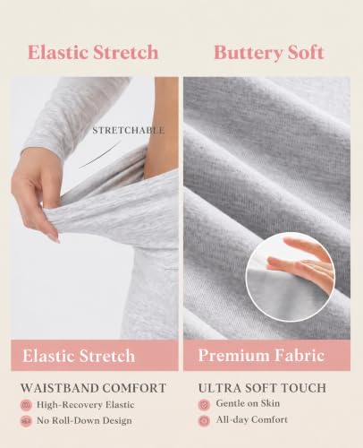 Image of ZOOSIXX 2 Piece Sets for Women Flare Leggings Long Sleeve lounge Pajama Sets Casual Outfits