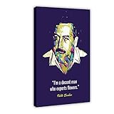 Narcos TV-Show und Film Pablo Escobar Zitate Poster Leinwand Poster Schlafzimmer Dekor Sport Landschaft Büro Zimmer Dekor Geschenkrahmen 50 x 75 cm