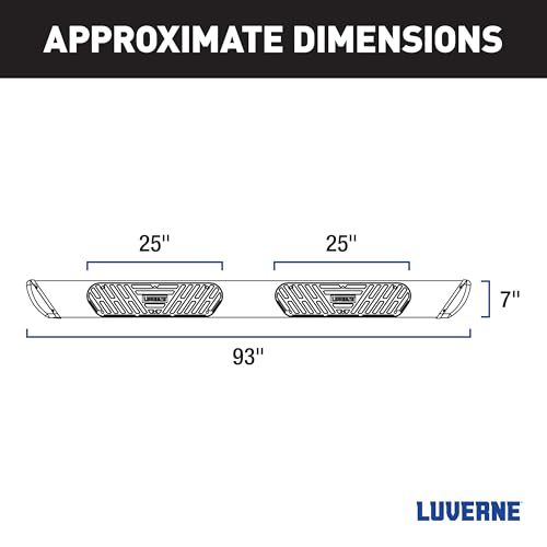 Estribos laterales para camioneta Luverne 93 pulgadas miniatura 3