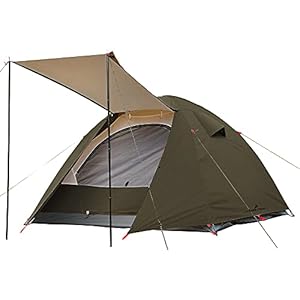 「公式」PYKES PEAK(パイクスピーク) MULTI DOME テント 2~3人用 5色」フライシート付き【UVカット率99%以..." 
