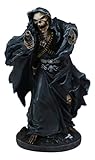Ebros Gift Gothic Grim Reaper Skeleton Assassin with Dual Pistols Figurine 9' Tall Day of The Dead DOD Skulls Ossuary Macabre Graveyard Spooky Halloween Death Reapers Decor Statue