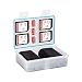 Produktbild JJC Kamera Batteriefach Halter Box SD-Karte Tragetasche für Canon LP-E17 LP-E12 LP-E6 Fujifilm NP-W126 NP-W235 Sony NP-FZ100 NP-FW50 Nikon EN-EL15 EN-EL14A und SD TF XQD CFexpress Type-B Karten