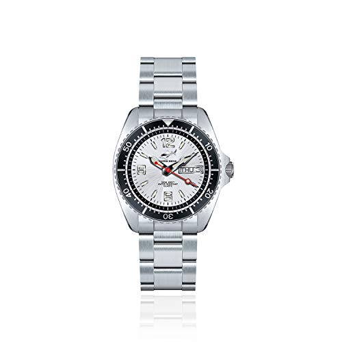 Montre mixte Chris Benz bracelet acier inoxydable argent montre quartz analogique