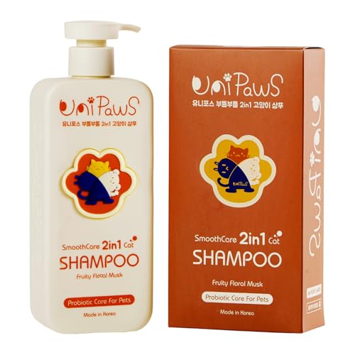 UNIPAWS Probiotics 2-in-1 Cat Shampoo