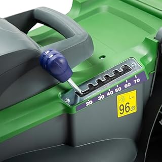 Forte 1800W Electric Lawnmower with a 41cm cutting width, 6 adjustable cutting heights, mulching option and a Rear Roller. Powerful electric Lawnmower for Large Lawns (41cm Mower).