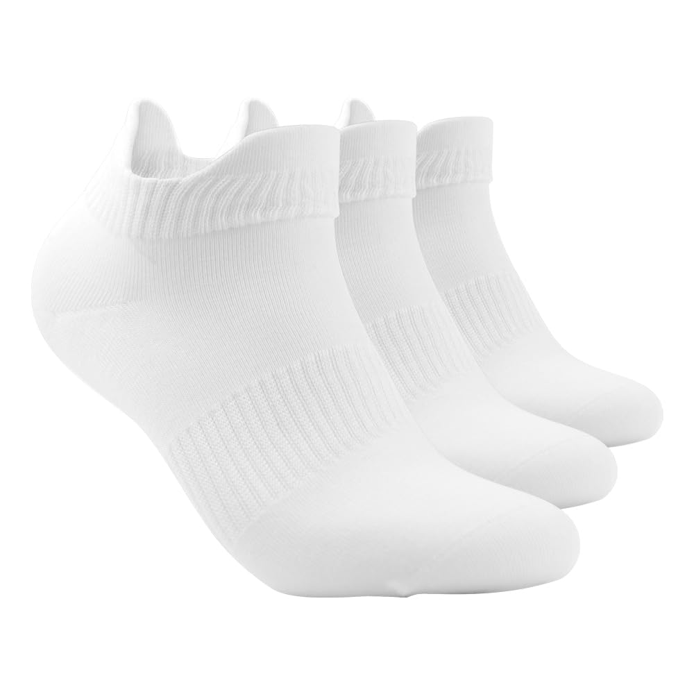 Women‘s Moisture Wicking Athletic Socks, Seamless Low Cut Cotton