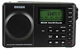 DEGEN DE1129 FM Stereo AM.SW DSP ATS With 4GB MP3 Player Digital Recorder Radio